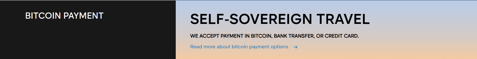 bitcoin payment